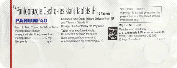 Panum 40 Tablet
