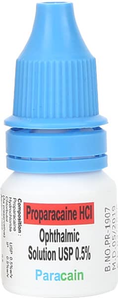 Paracain 0.5% Bottle Of 5ml Eye Drops