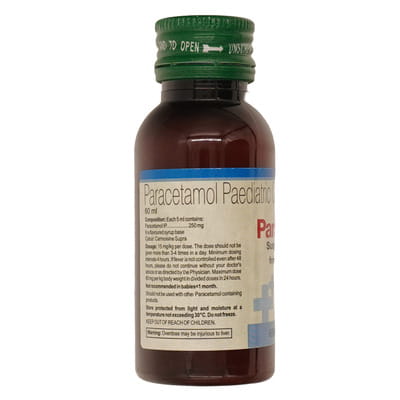 Paramet 250mg Bottle Of 60ml Suspension