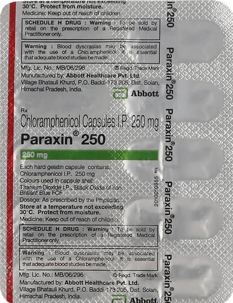 Paraxin 250 Capsule