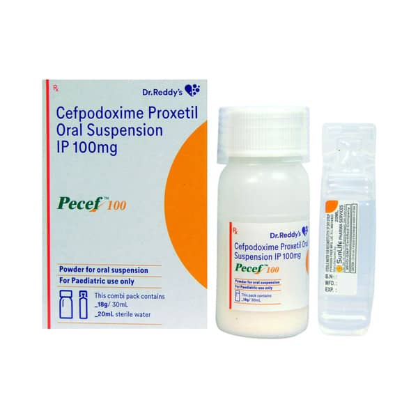 Pecef 100mg Suspension 30ml