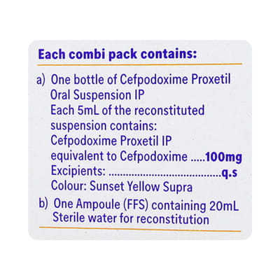 Pecef 100mg Suspension 30ml