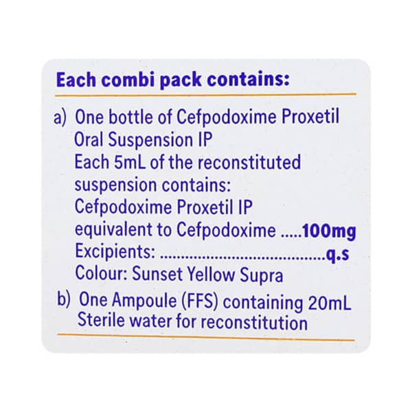 Pecef 100mg Suspension 30ml
