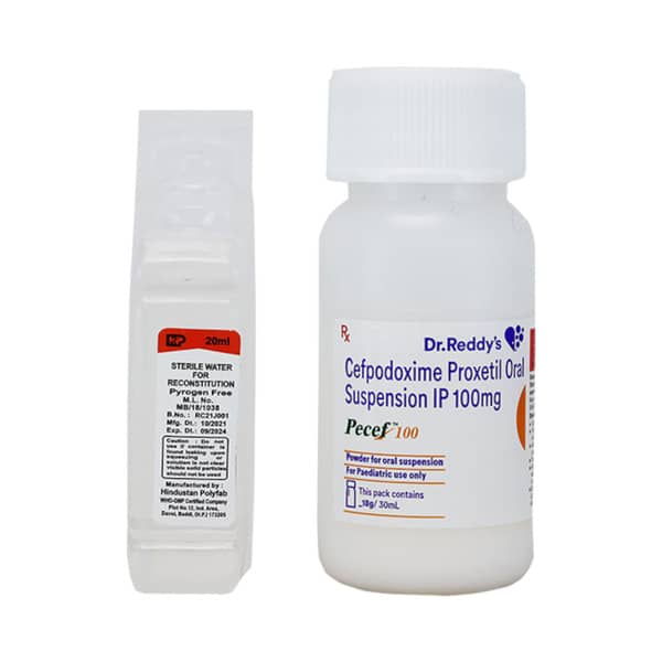 Pecef 100mg Suspension 30ml