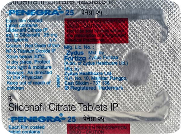 Penegra-25 Tablet