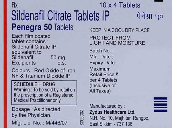 Penegra Tablet