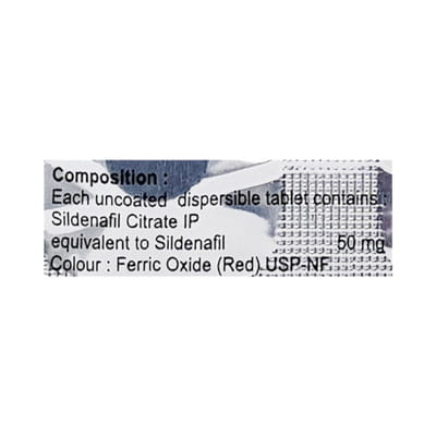 Penegra Xpress 50mg Strip Of 4 Tablets