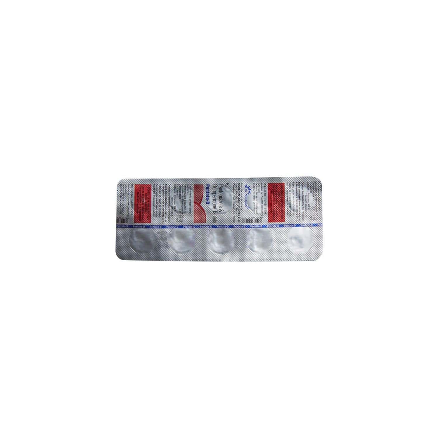 Pentate D Strip Of 10 Tablets: Uses, Side Effects, Price & Dosage ...