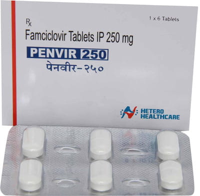 Penvir 250mg Strip Of 6 Tablets