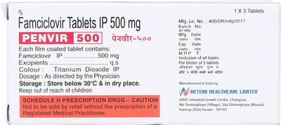 Penvir 500mg Strip Of 3 Tablets