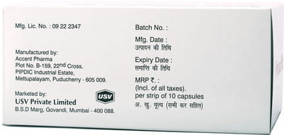 Pevesca Plus Strip Of 10 Capsules