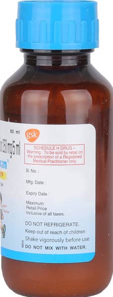 Phexin 250mg Redisyp Banana Flavour Bottle Of 60ml Syrup