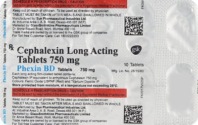 Phexin Bd 750mg Strip Of 10 Tablets