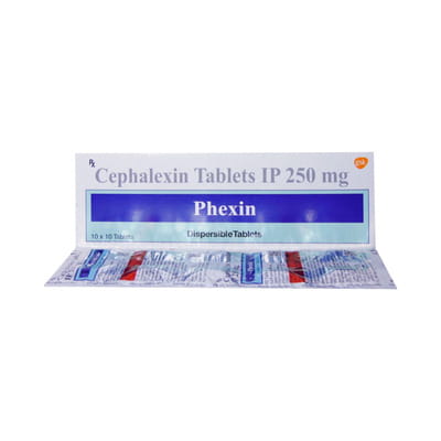 Phexin Dt 250mg Strip Of 10 Tablets