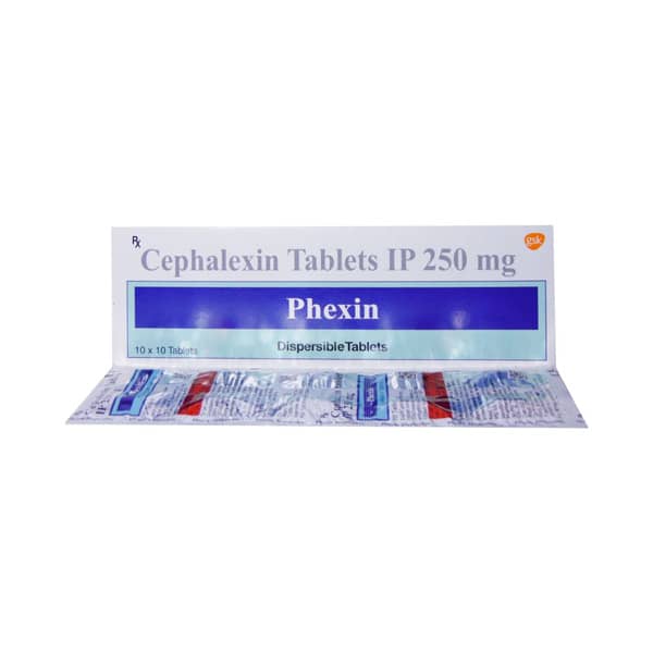 Phexin Dt 250mg Strip Of 10 Tablets