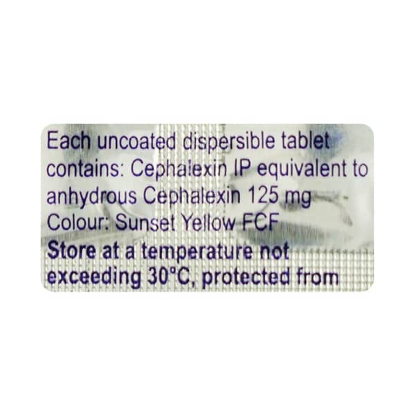 Phexin 125mg Kid Strip Of 10 Tablets