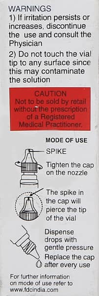 Pilocar 2% Bottle Of 5ml Eye Drops