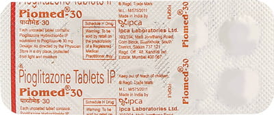 Piomed 30mg Strip Of 10 Tablets