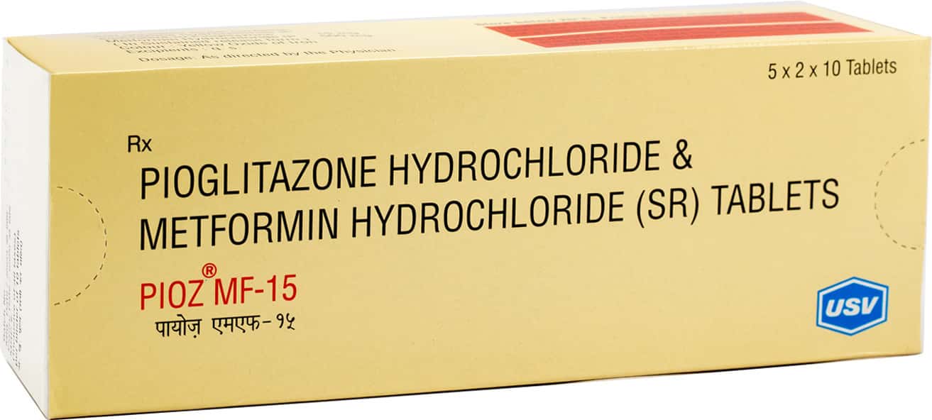 pioz mf 15mg tablets