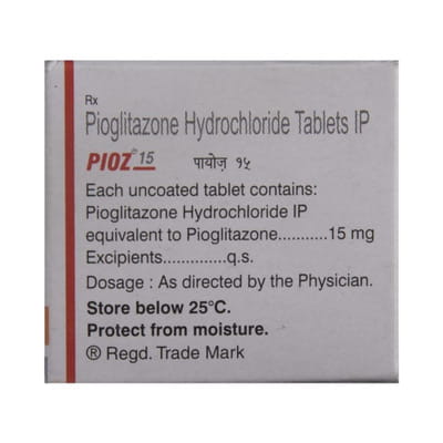 Piozulin 15mg Tablet