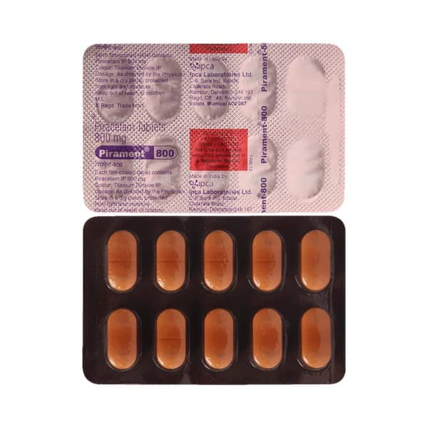 Pirament 800mg Strip Of 10 Tablets