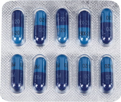 Pirox 20mg Strip Of 10 Capsules