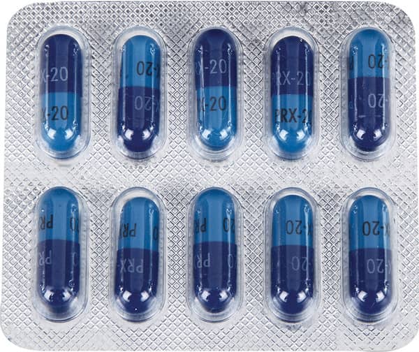 Pirox 20mg Strip Of 10 Capsules