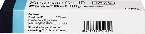 Pirox Tube Of 30gm Gel