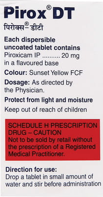 Pirox Dt Strip Of 10 Tablets