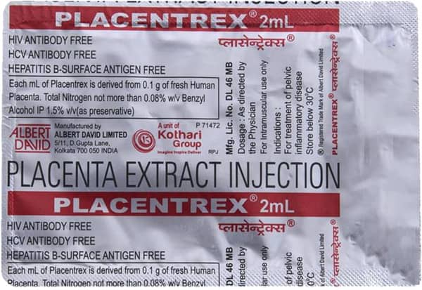 Placentrex Ampoule Of 2ml Injection