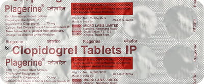 Plagerine 75mg Strip Of 10 Tablets