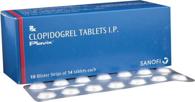Plavix 75mg Strip Of 14 Tablets