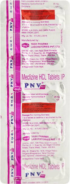 Pnv New Strip Of 10 Tablets