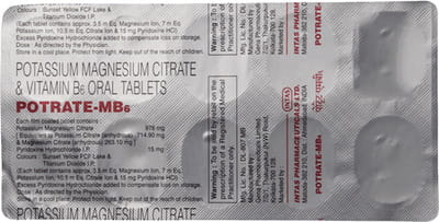 Potrate Mb6 Strip Of 10 Tablets
