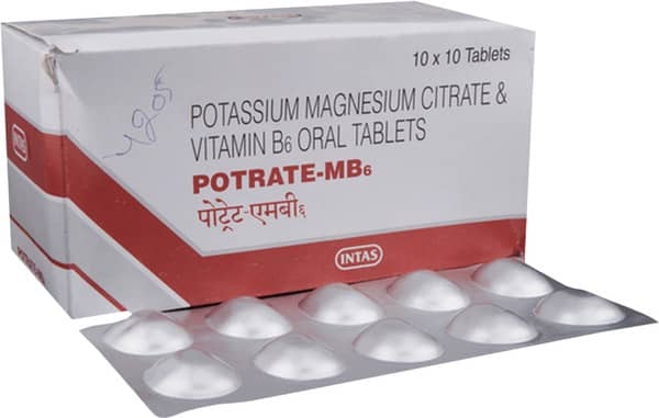 Potrate Mb6 Strip Of 10 Tablets