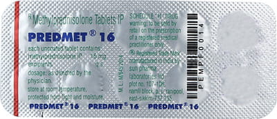 Predmet 16mg Strip Of 10 Tablets