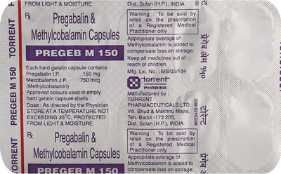Pregeb M 150mg Strip Of 10 Capsules
