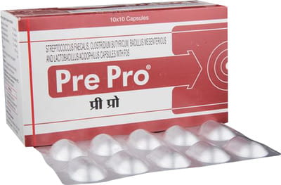 Prepro Strip Of 10 Capsules