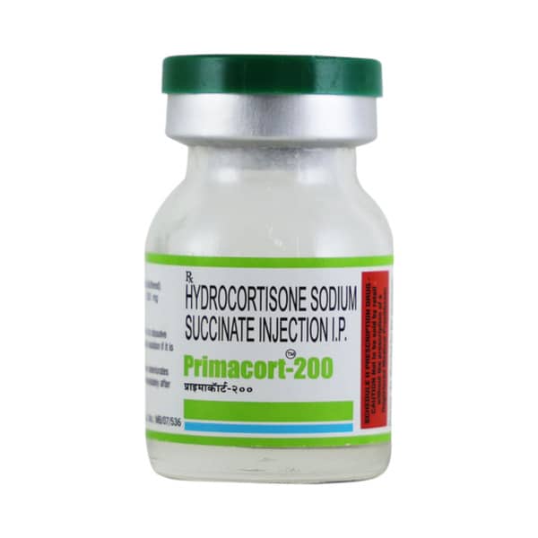 Primacort 200mg Dry Vial Of 1 Powder For Injection