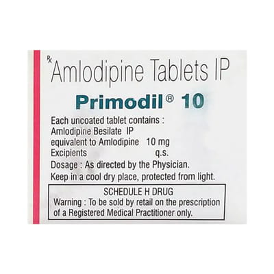 Primodil 10mg Strip Of 10 Tablets