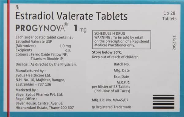 Progynova 1mg Tablet