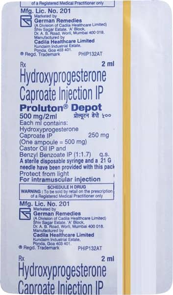 Proluton Depot 500mg/2ml Injection