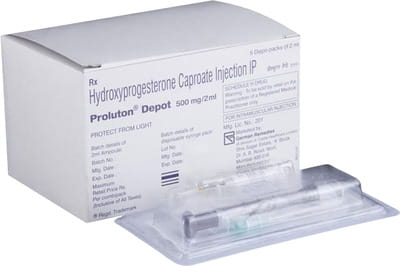 Proluton Depot 500mg Injection 2ml