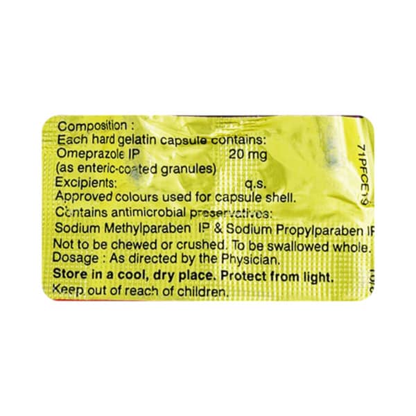 Promisec 20mg Strip Of 10 Capsules