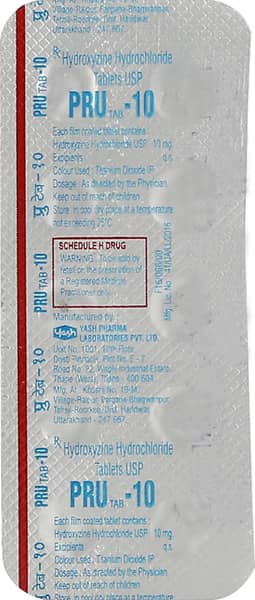 Pru 10Mg Strip Of 10 Tablets