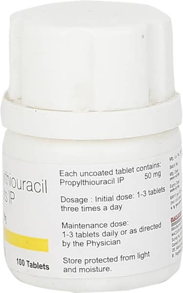 Ptu 50mg Bottle Of 100 Tablets