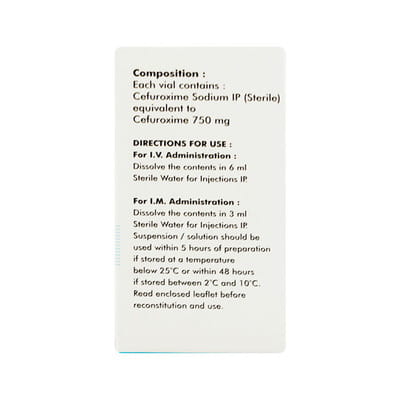 Pulmocef 750mg Injection