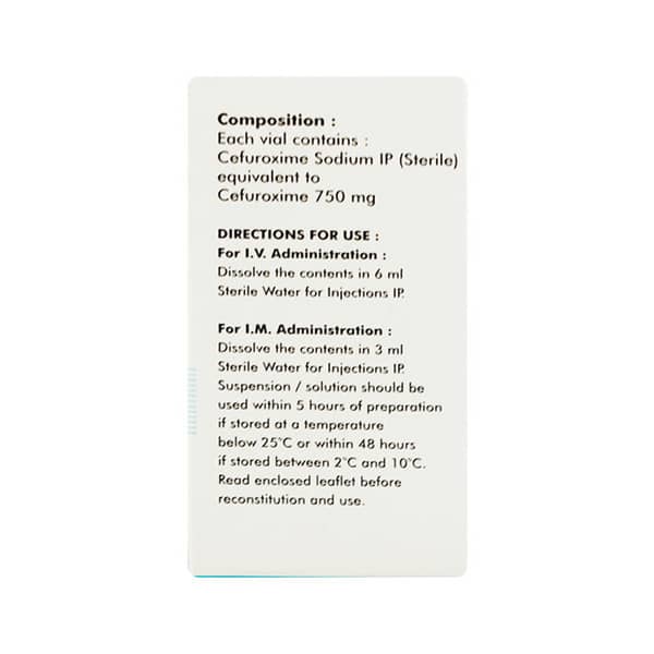 Pulmocef 750mg Injection