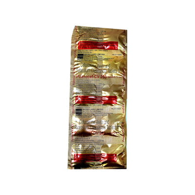 Pulmocef Cv 250mg Strip Of 4 Tablets