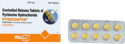 Pyricontin 100mg Strip Of 10 Tablets